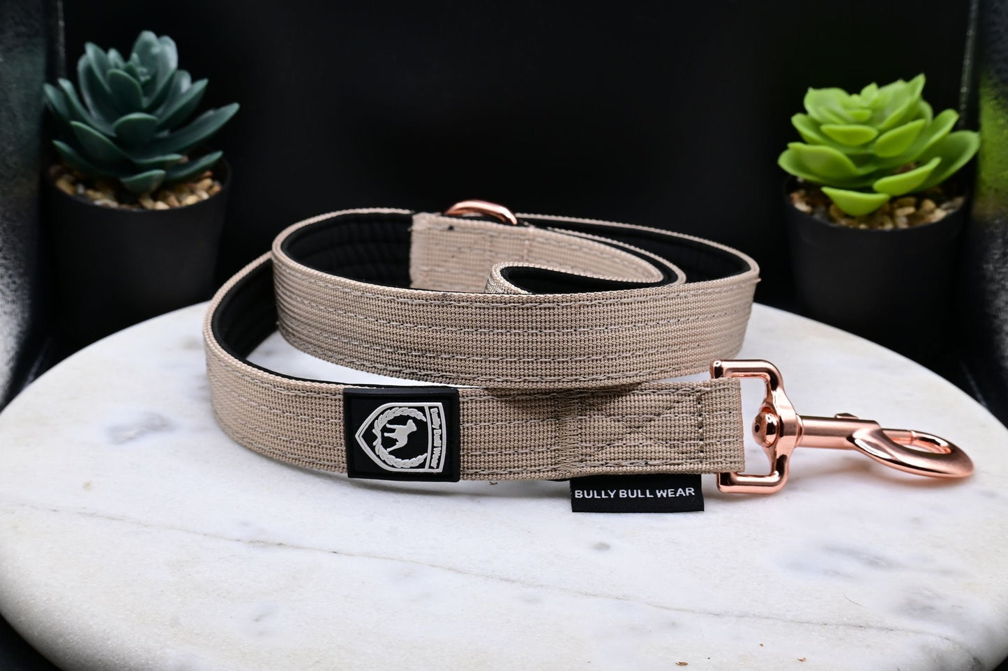 Basic Short Leash I creamy-rosegold
