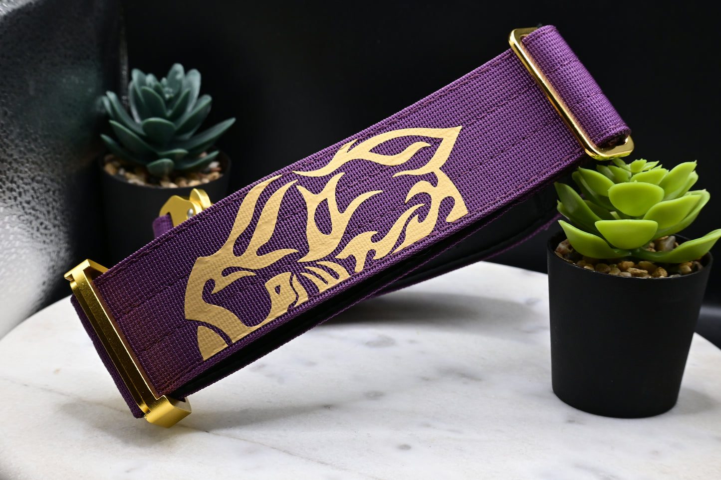 Combat Collar | plum-gold⚜️ Bedruckt
